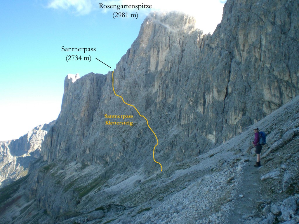 Santnerpass Klettersteig