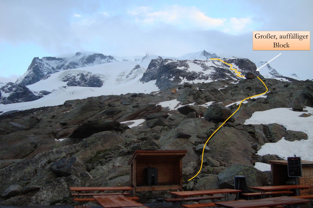 Monte Rosa unterer Teil