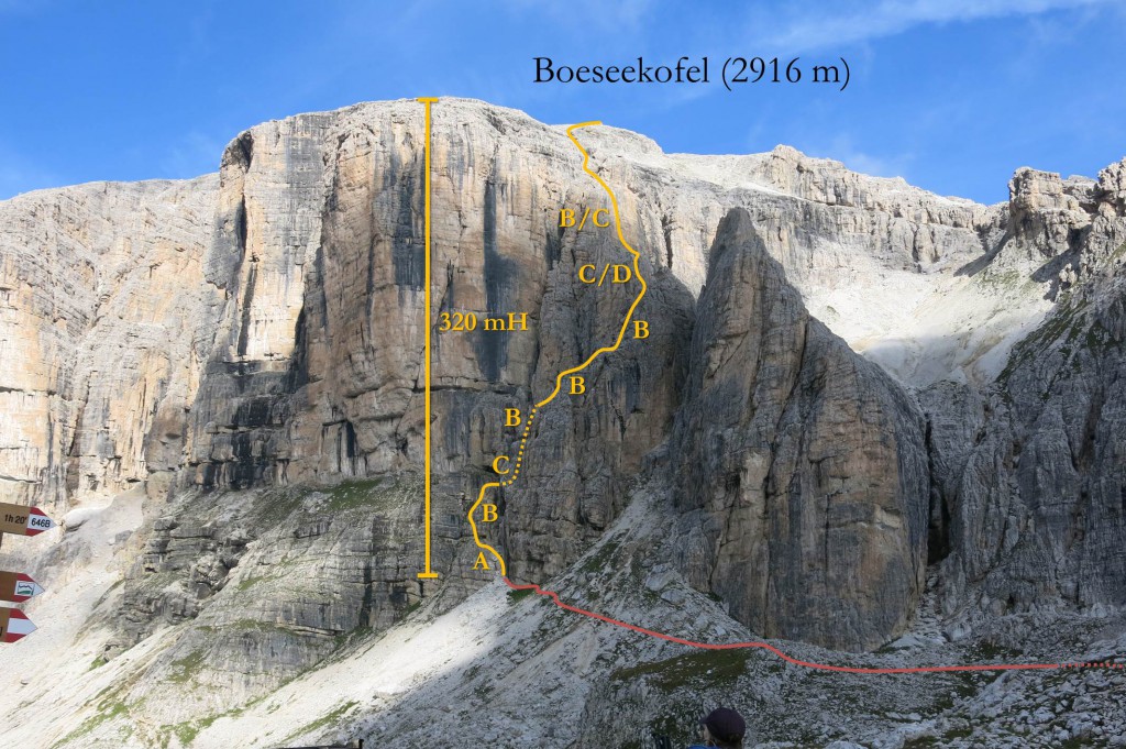 Boeseekofel Klettersteig