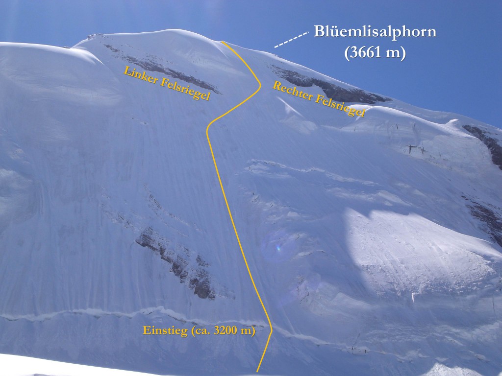 Blüemlisalphorn N-Wand