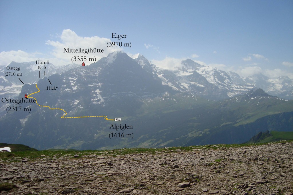 Eiger Mittellegigrat